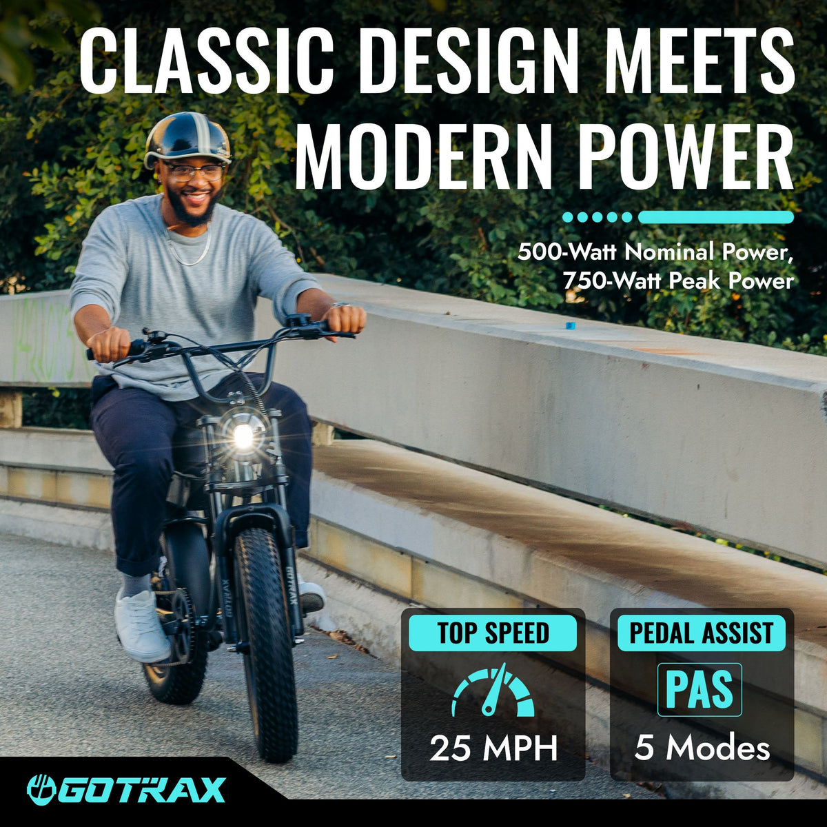 GOTRAX Ranger Electric Bike - GOTRAX
