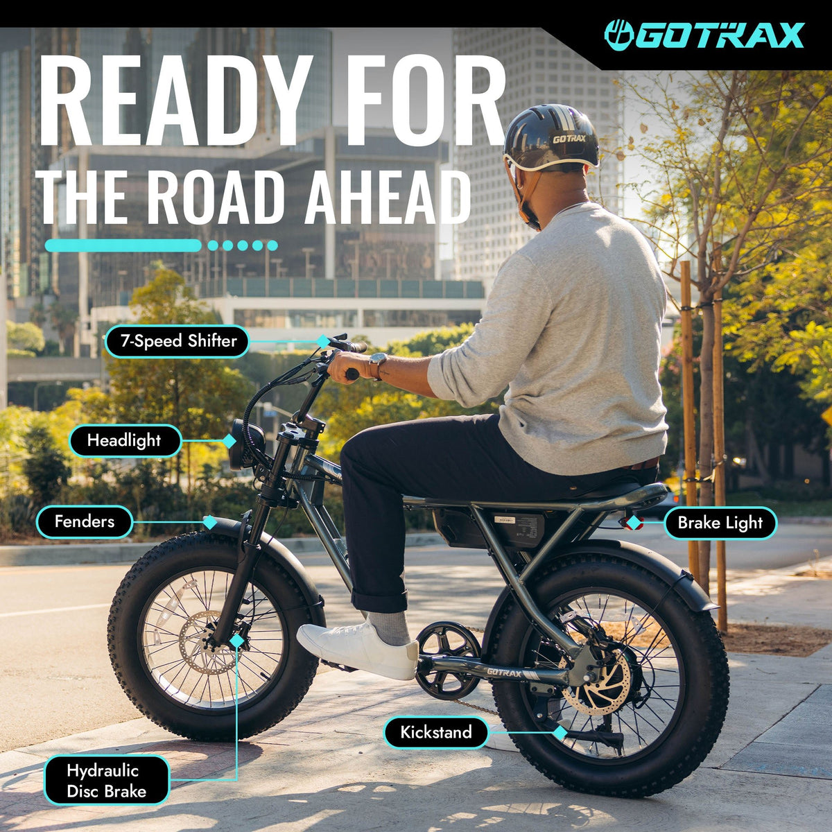 GOTRAX Ranger Electric Bike - GOTRAX