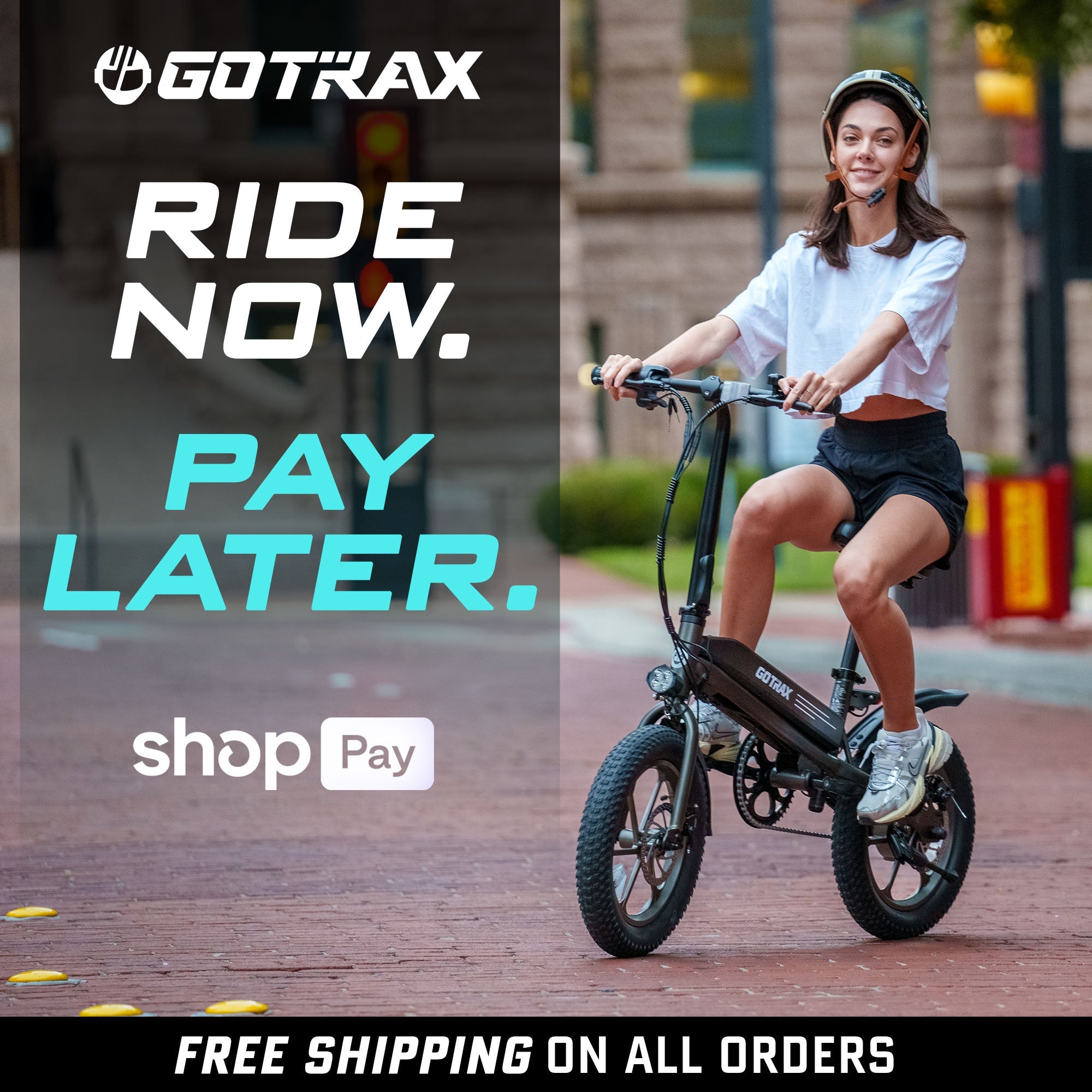 GoTrax S3 Electric Bike - Thumbnail 2