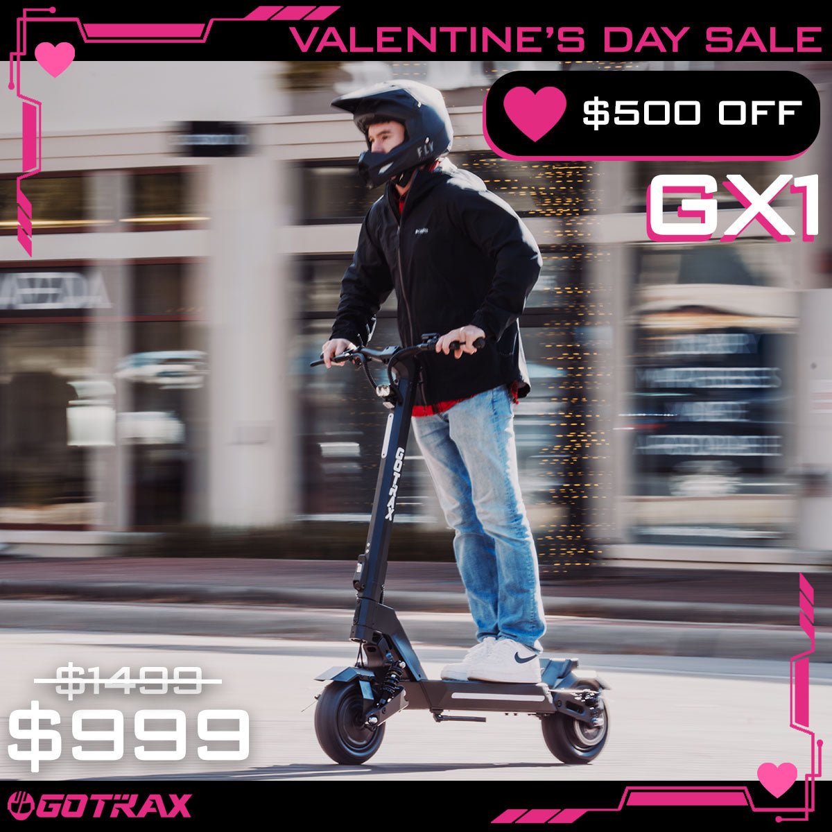 GX1 Dual Motor Electric Scooter - GOTRAX