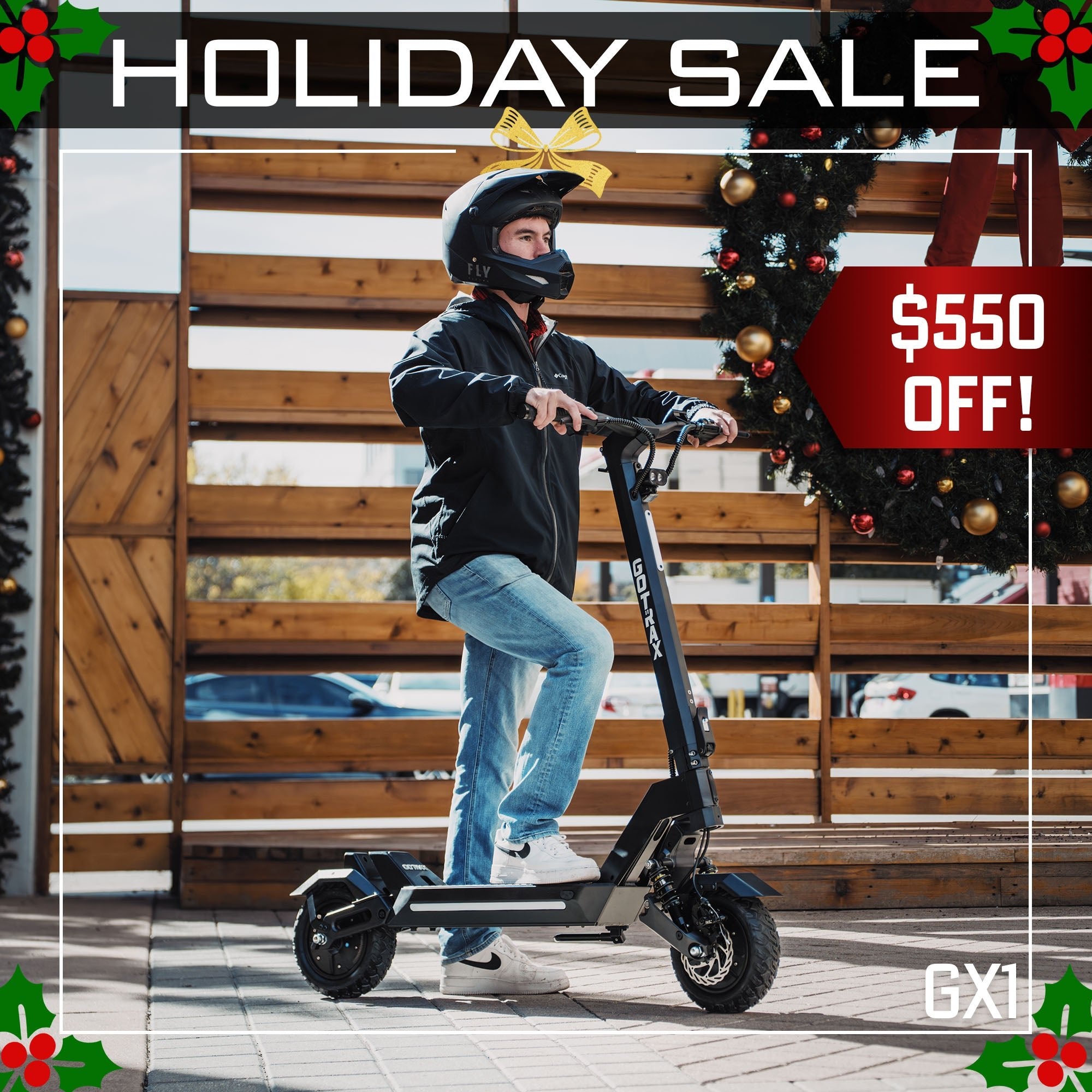 GX1 Dual Motor Electric Scooter - GOTRAX