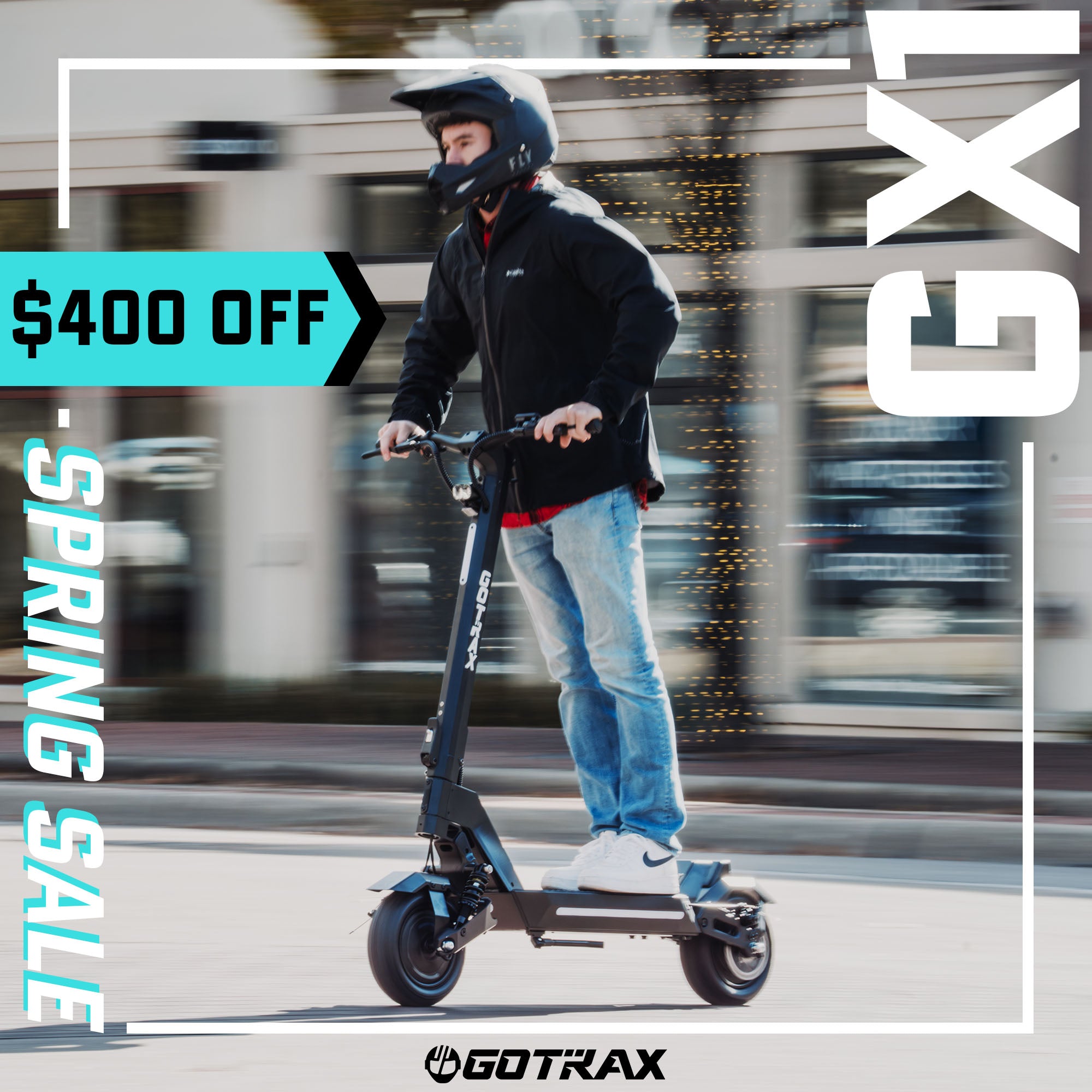 GX1 Dual Motor Electric Scooter - GOTRAX