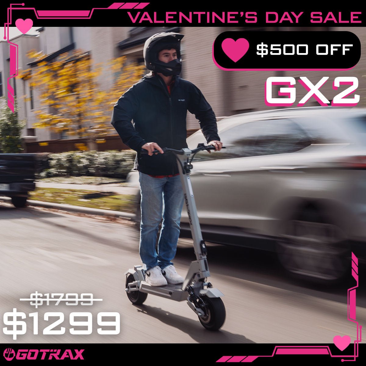 GX2 Dual Motor Electric Scooter - GOTRAX