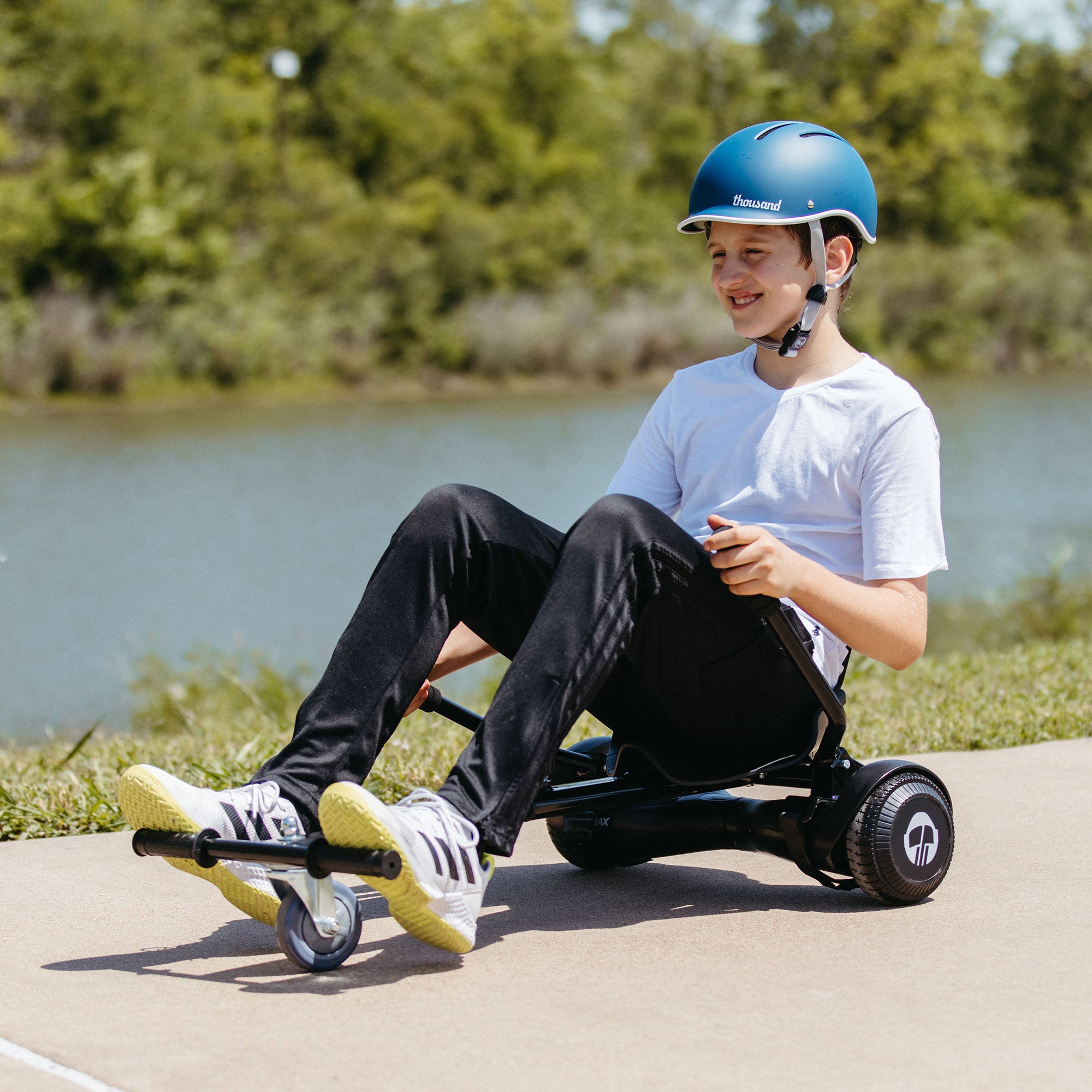 Hover Kart with Rear Shock Absorption - GOTRAX