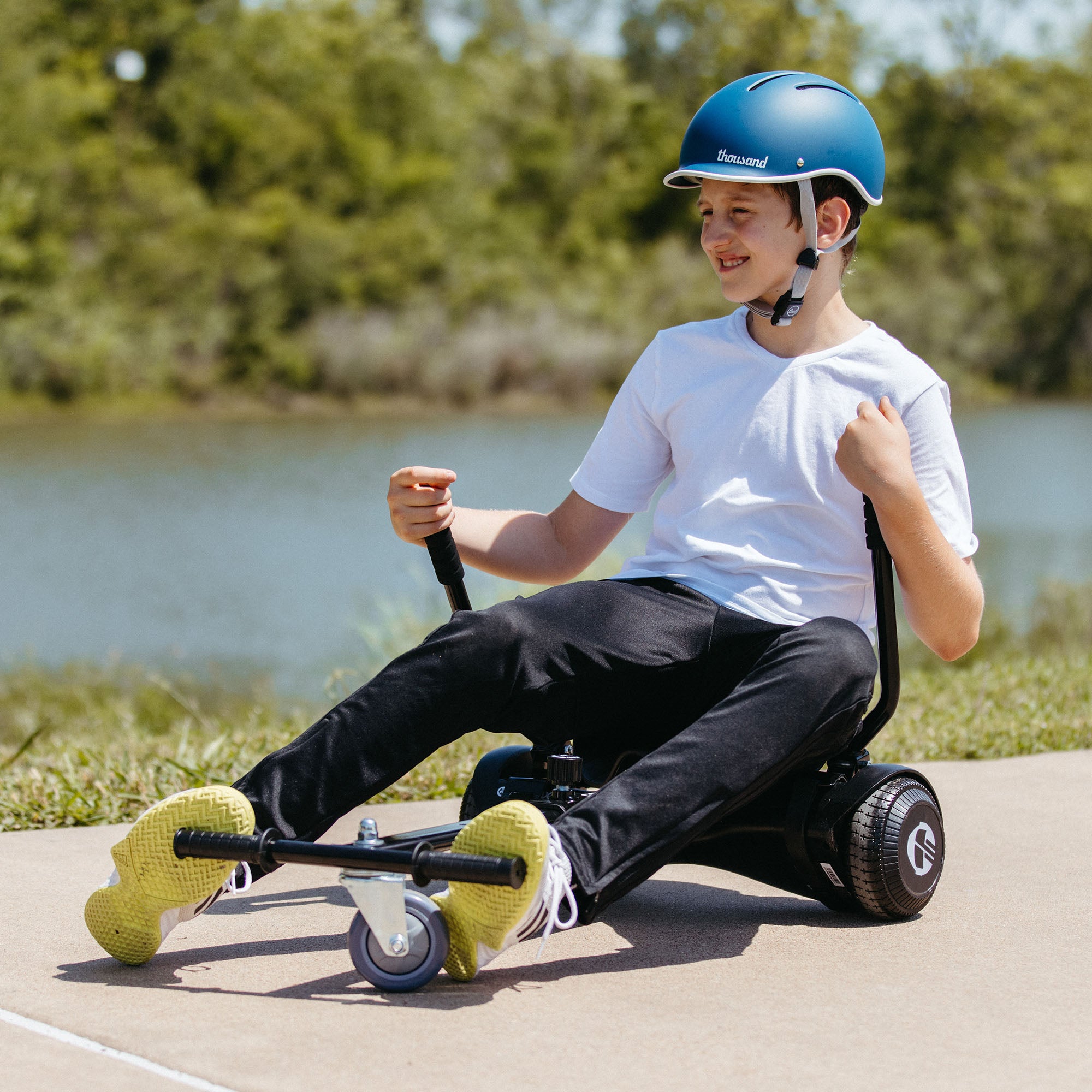 Hover Kart with Rear Shock Absorption - GOTRAX