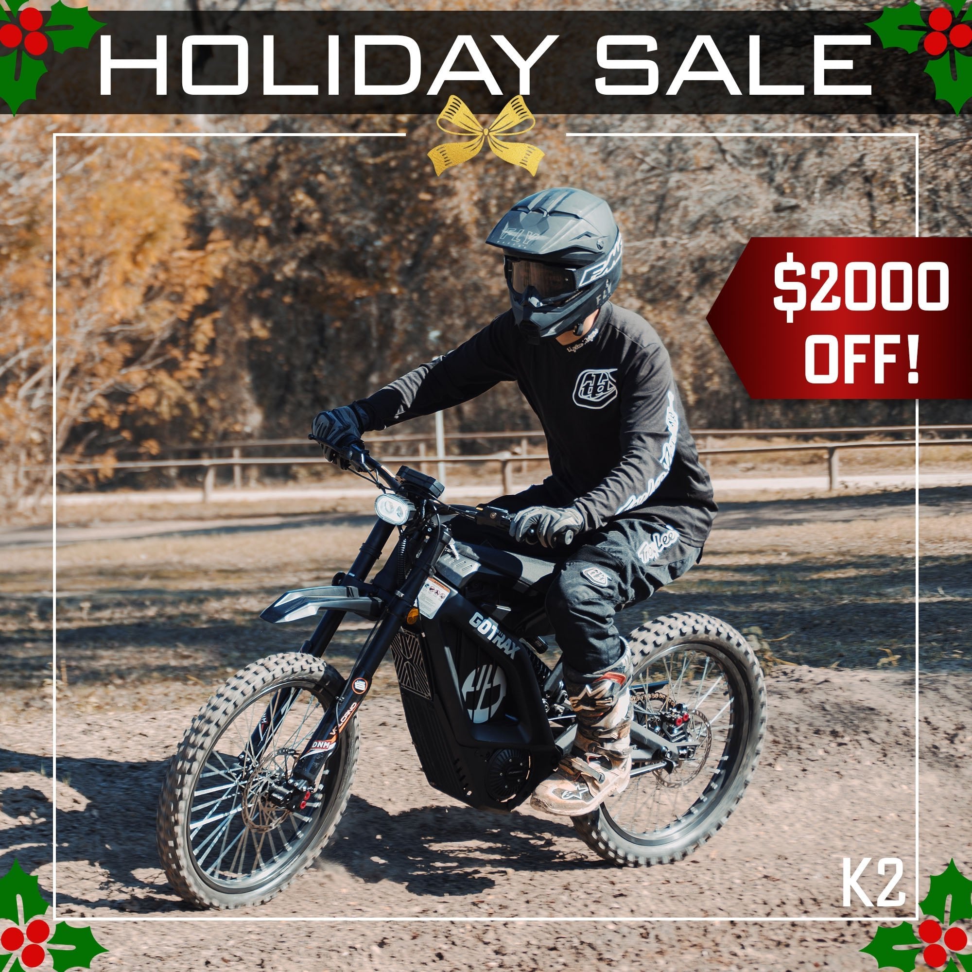 K2 Electric Dirt Bike - GOTRAX