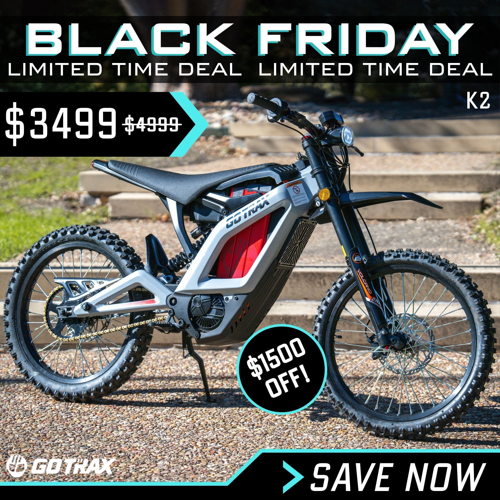 K2 Electric Dirt Bike - GOTRAX