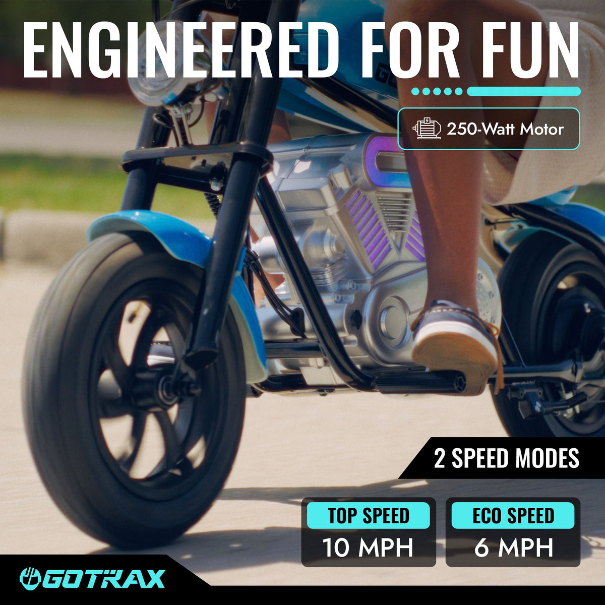 MK2 Kids Electric Mini Motorbike - GOTRAX