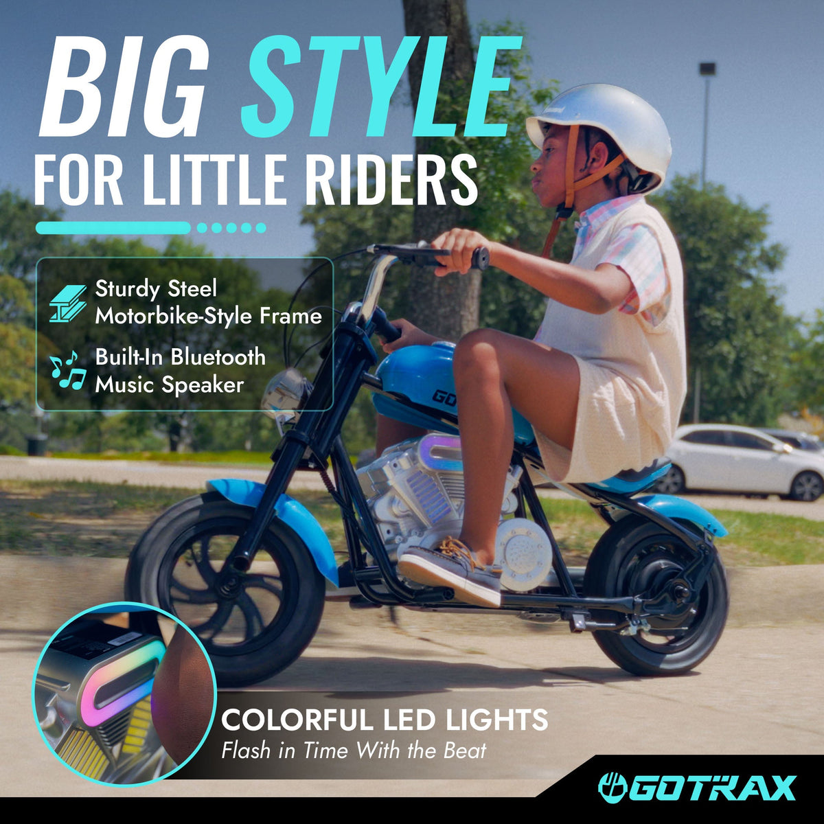 MK2 Kids Electric Mini Motorbike - GOTRAX