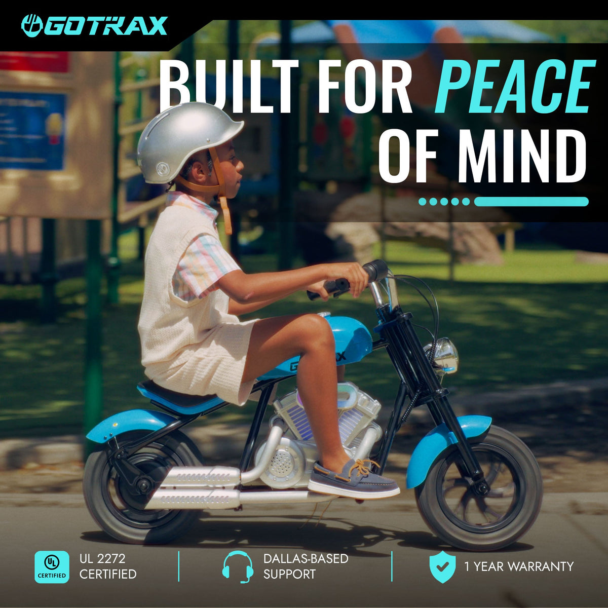 MK2 Kids Electric Mini Motorbike - GOTRAX