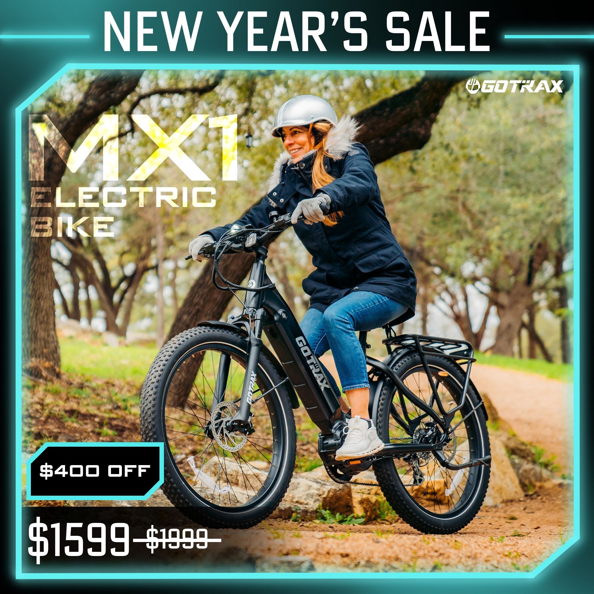 MX1 Mid Drive Electric Bike - GOTRAX