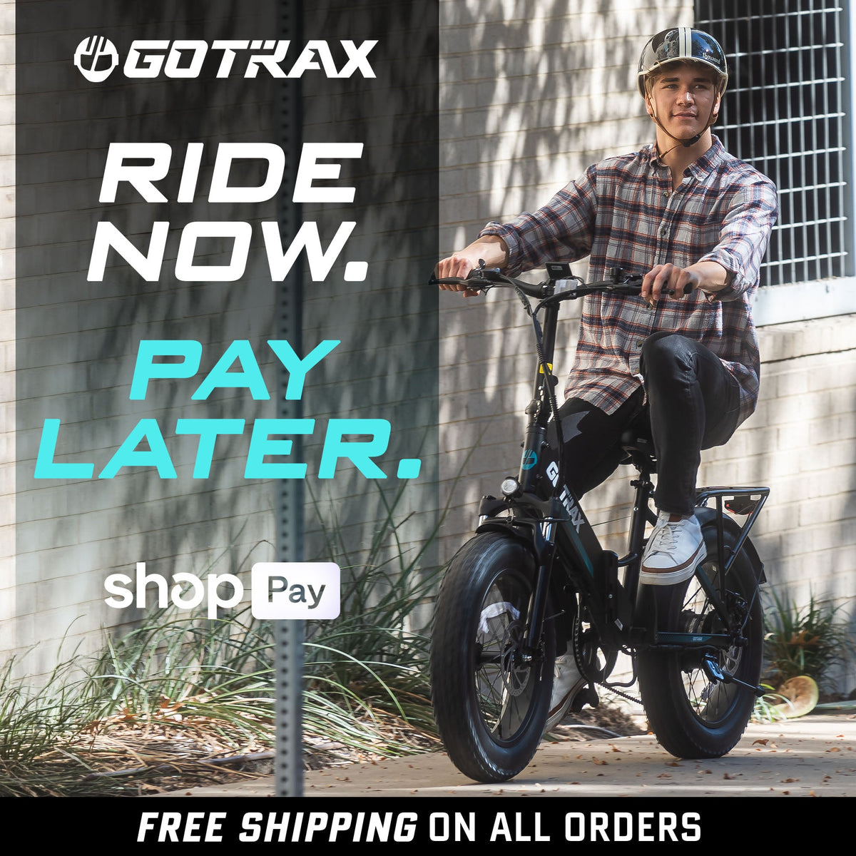 R3 Fat Tire Folding E-Bike - GOTRAX
