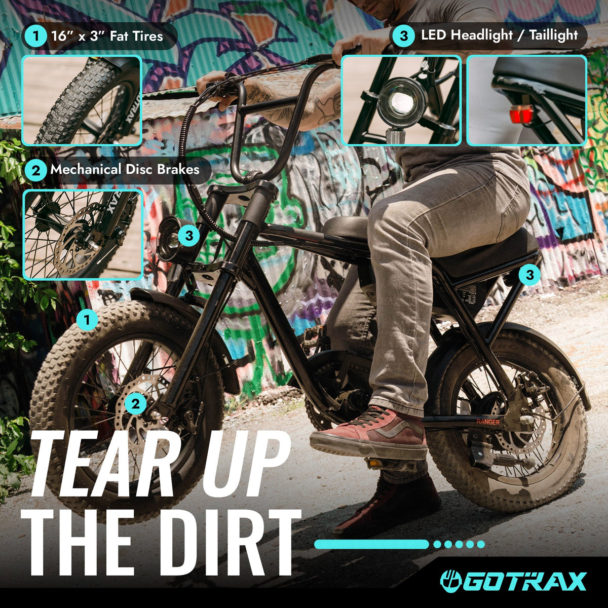 Ranger 16 Electric Bike - GOTRAX