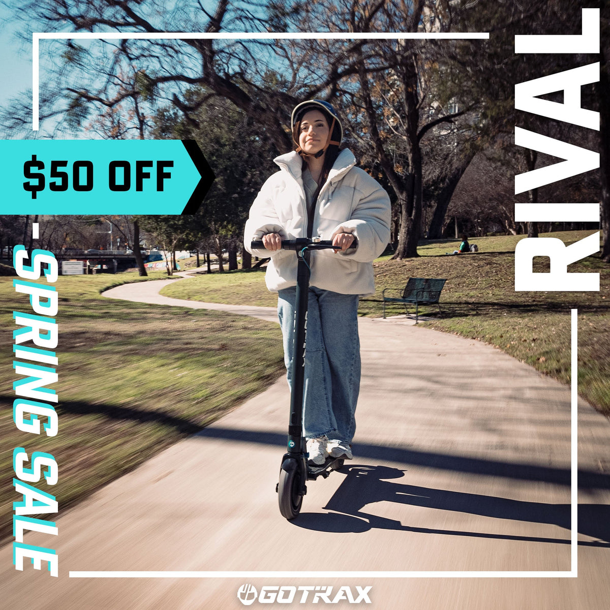 Gotrack Rival Rival Electric Scooter - GOTRAX.com