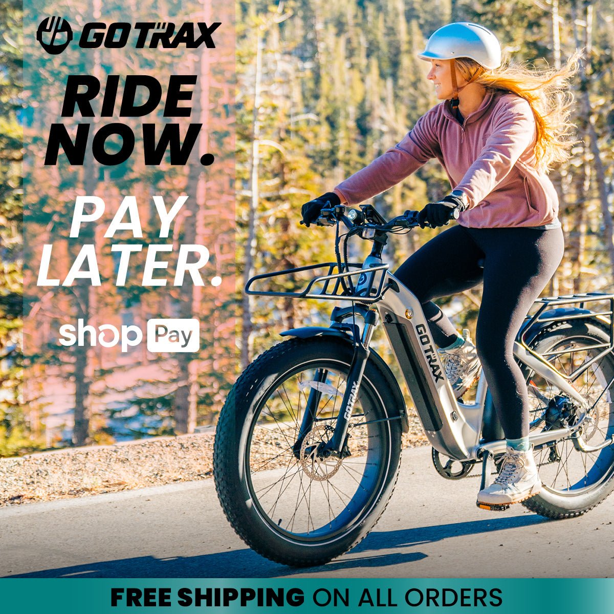 Tundra Fat Tire Electric Bike - GOTRAX