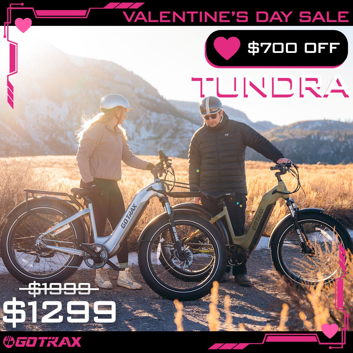 Tundra Fat Tire Electric Bike - GOTRAX