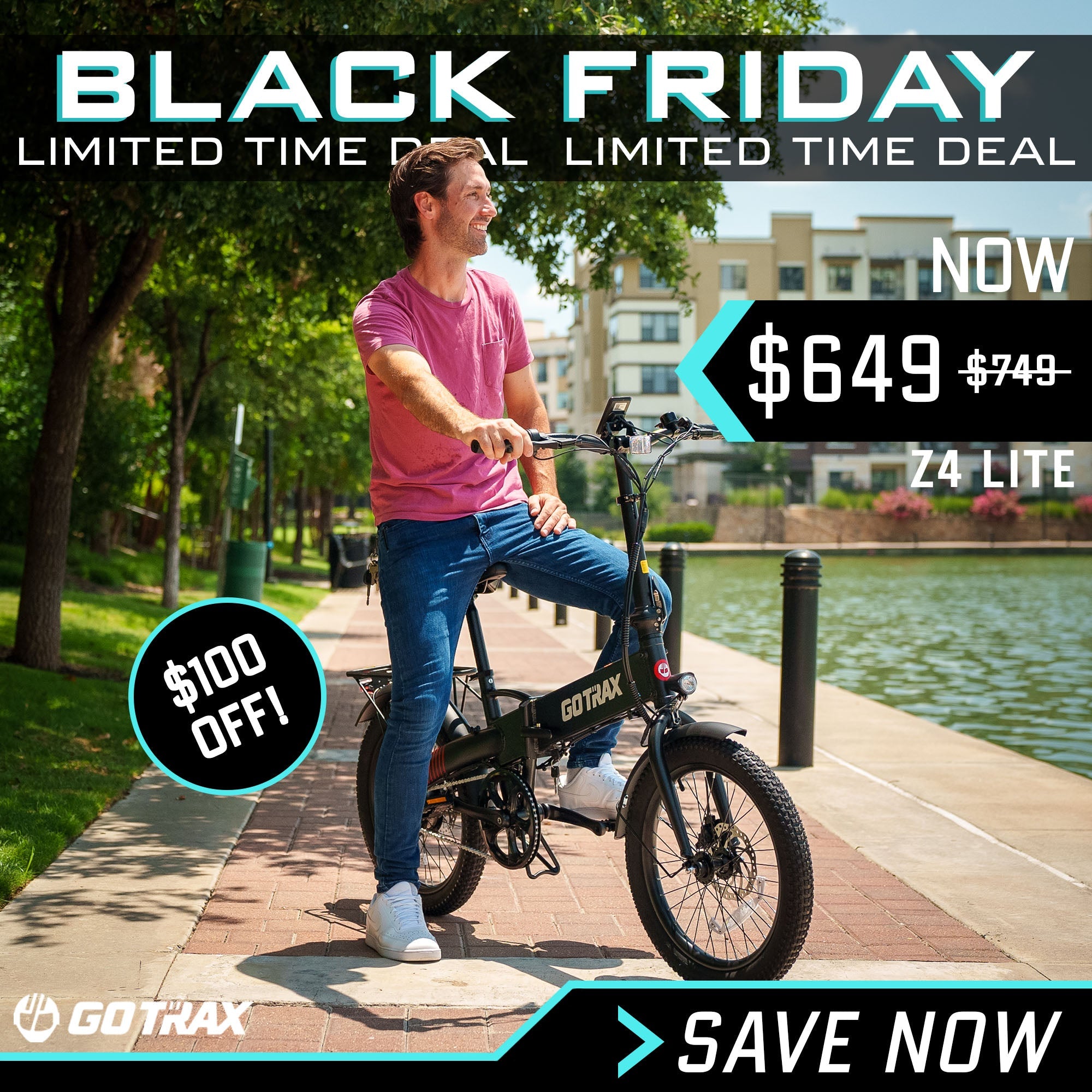 Z4 Lite Lightweight Electric Bike - GOTRAX