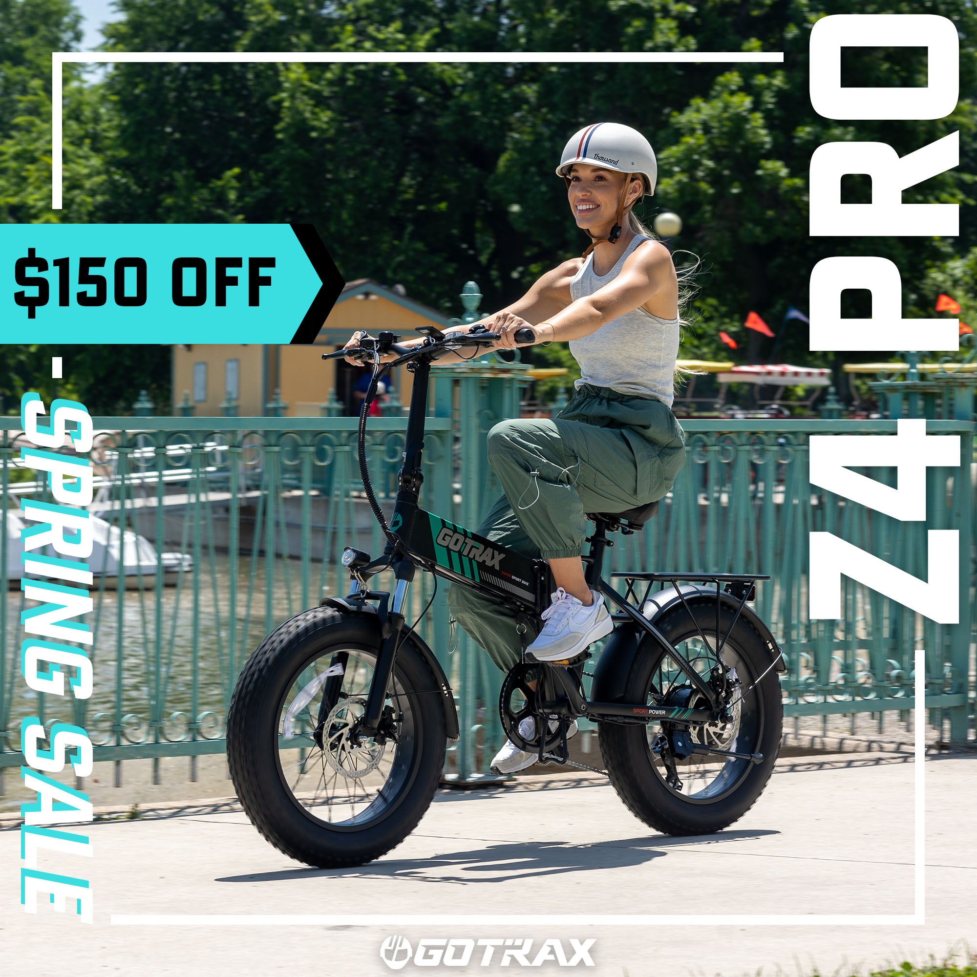 Z4 Pro Folding Fat Tire Electric Bike - GOTRAX