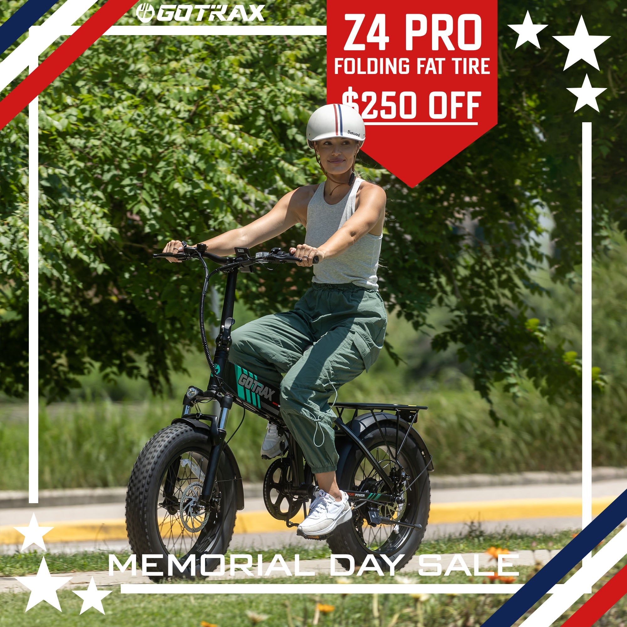 Z4 Pro Folding Fat Tire Electric Bike - GOTRAX