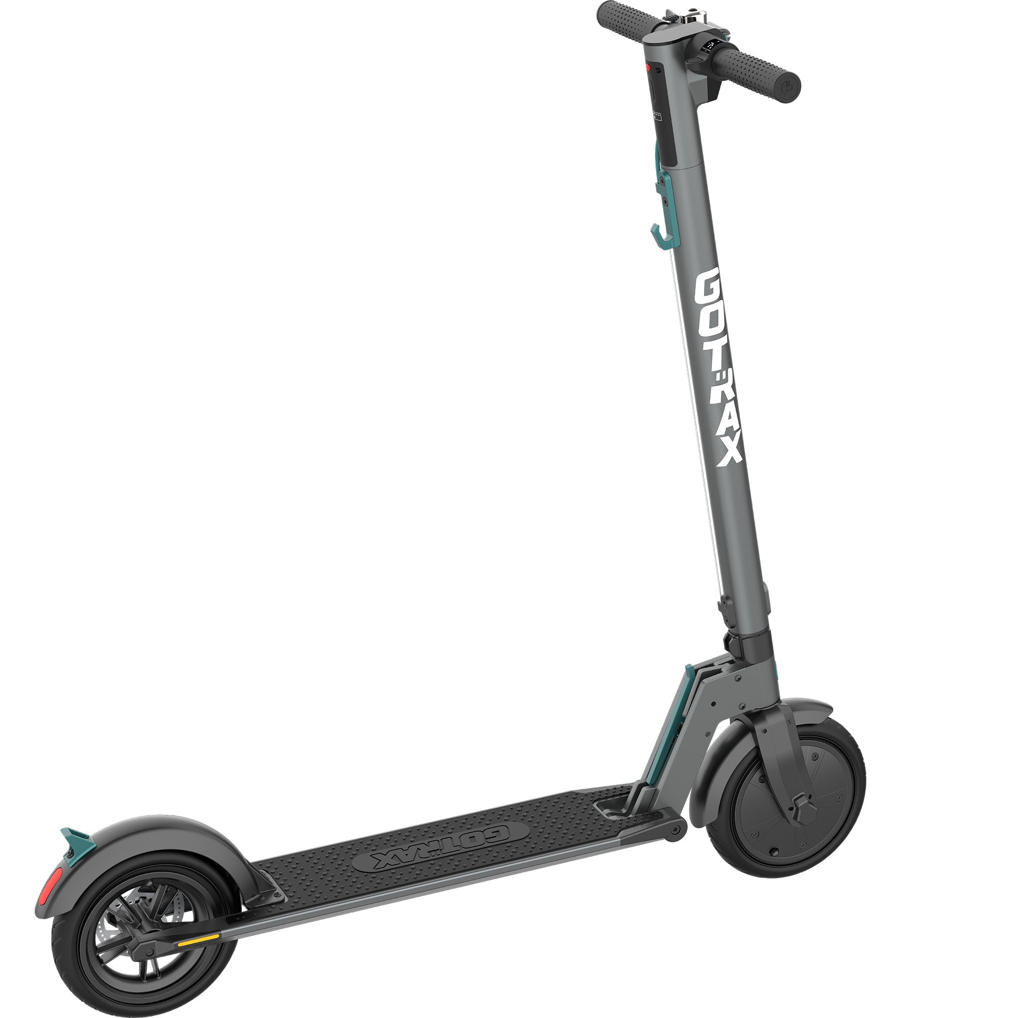 Gotrax Rival Adult Electric Scooter, 8.5 Pneumatic Tire, Max 12 mile Range  and 15.5Mph Speed, 250W Foldable Escooter for Adult, Gray 